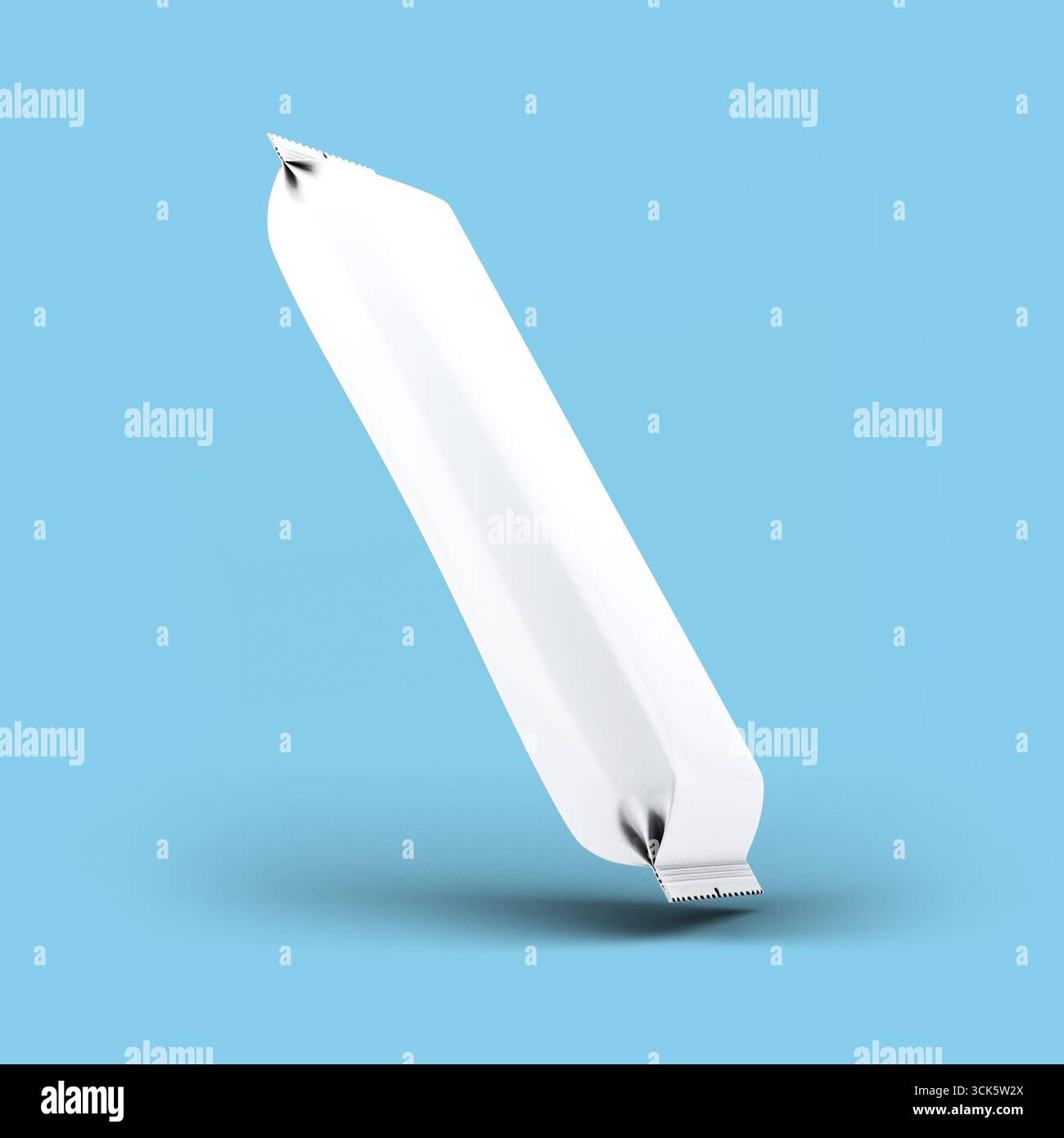 Sharp Object Cut Image A sleek, white, elongated object with a sharp edge, likely a tool for ...