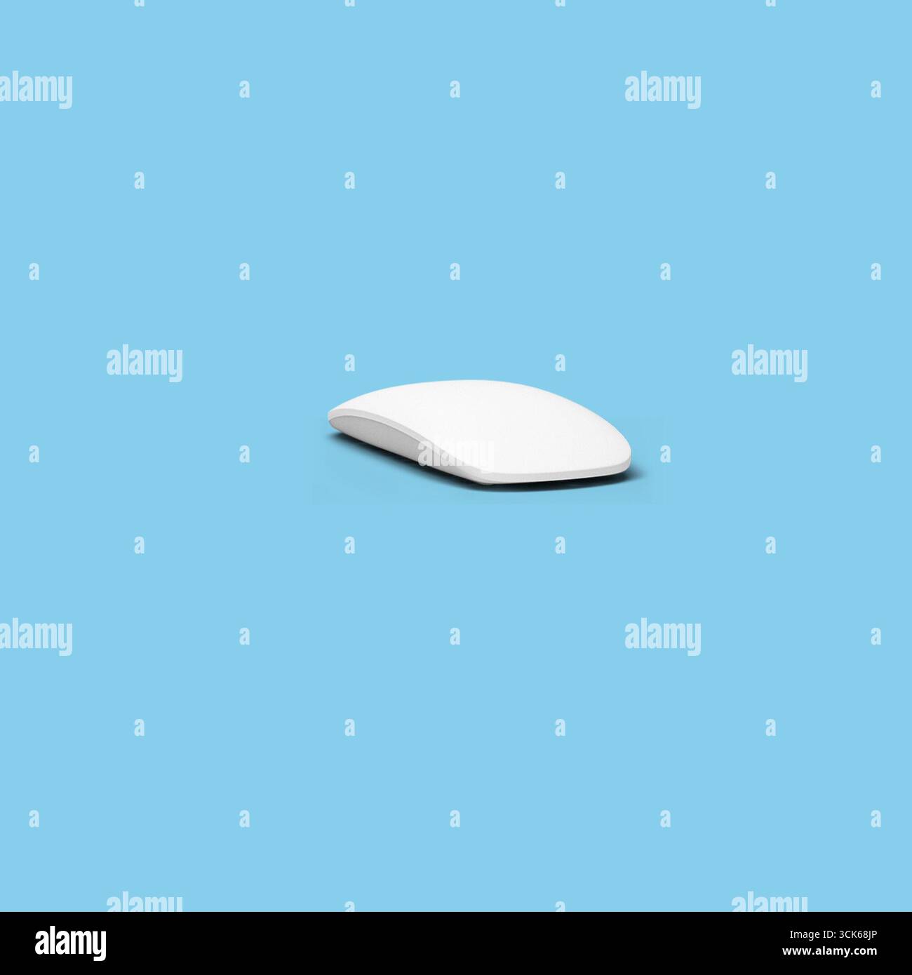 A sleek, modern computer mouse designed for ergonomic use and seamless navigation. Stock Photo