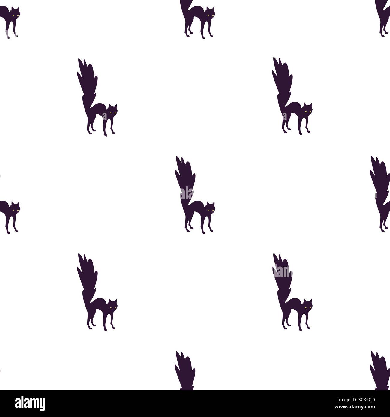 Simple seamless pattern on white background Stock Photo