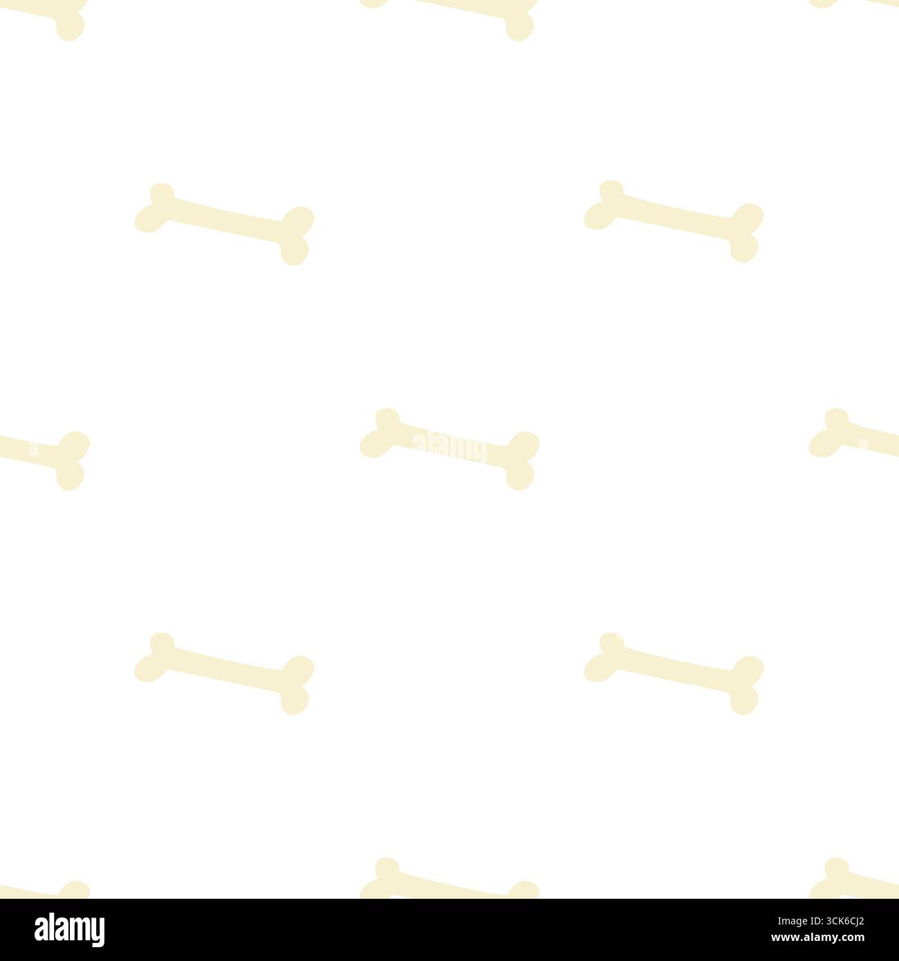 Simple seamless pattern on white background Stock Photo