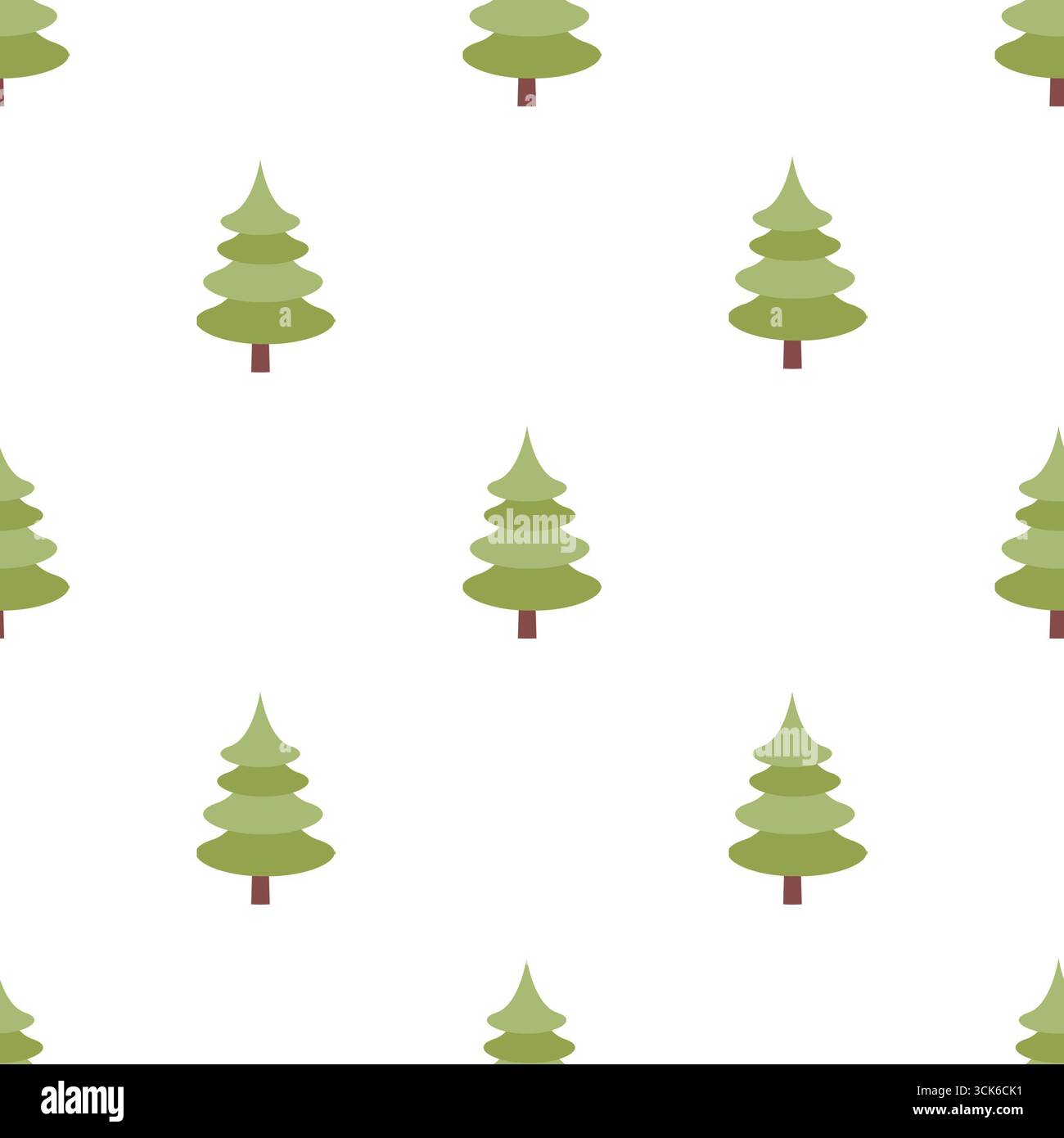Simple seamless pattern on white background Stock Photo