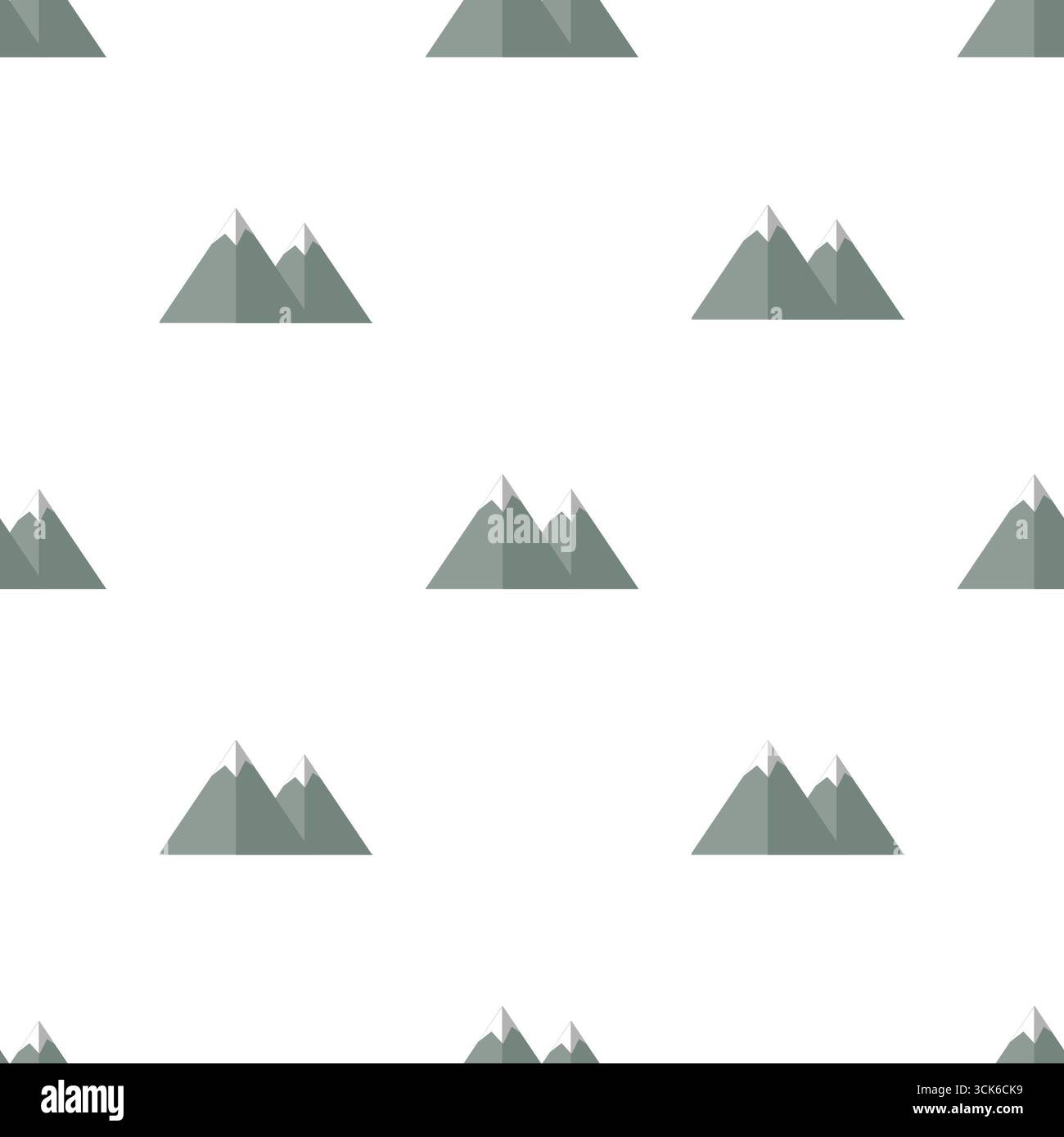 Simple seamless pattern on white background Stock Photo