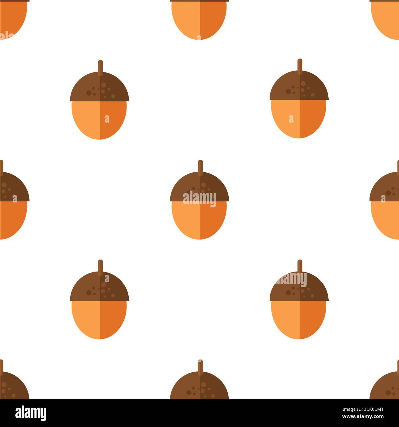Simple seamless pattern on white background Stock Photo
