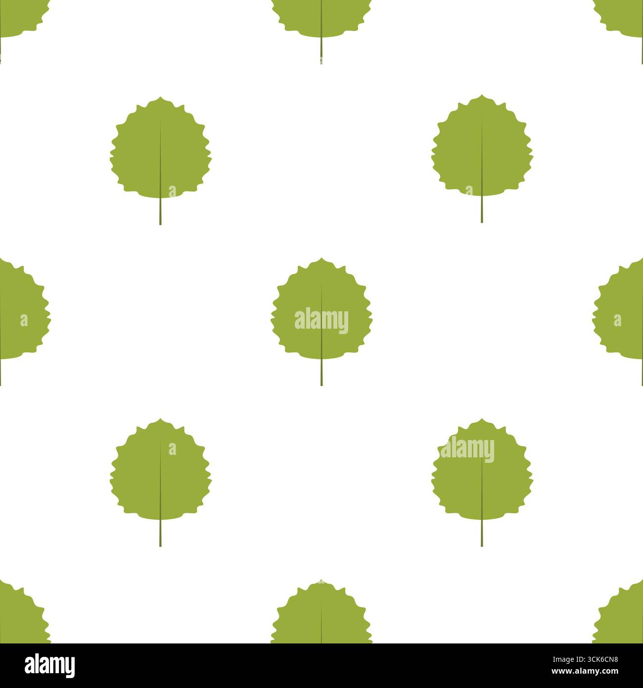 Simple seamless pattern on white background Stock Photo