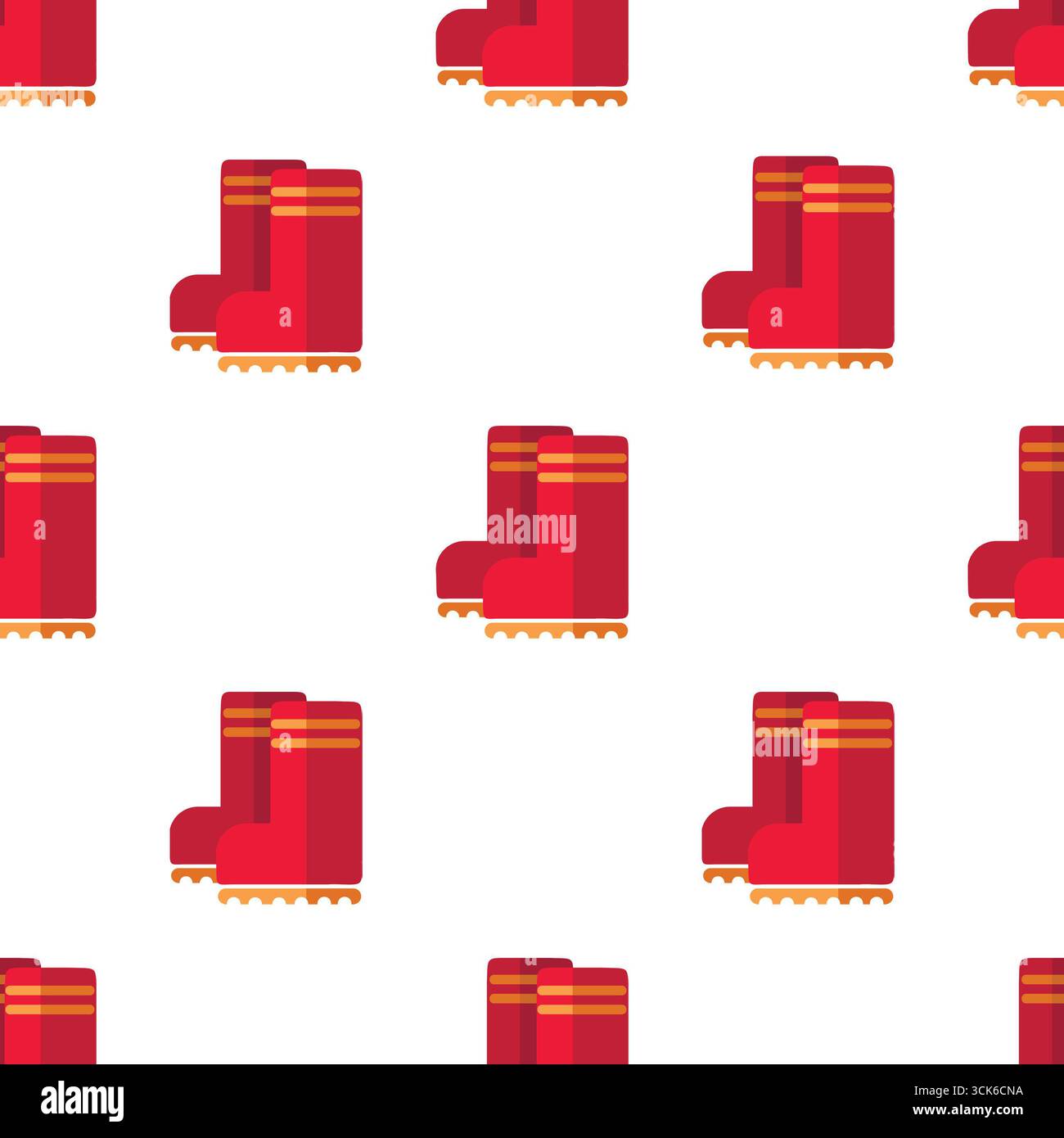 Simple seamless pattern on white background Stock Photo
