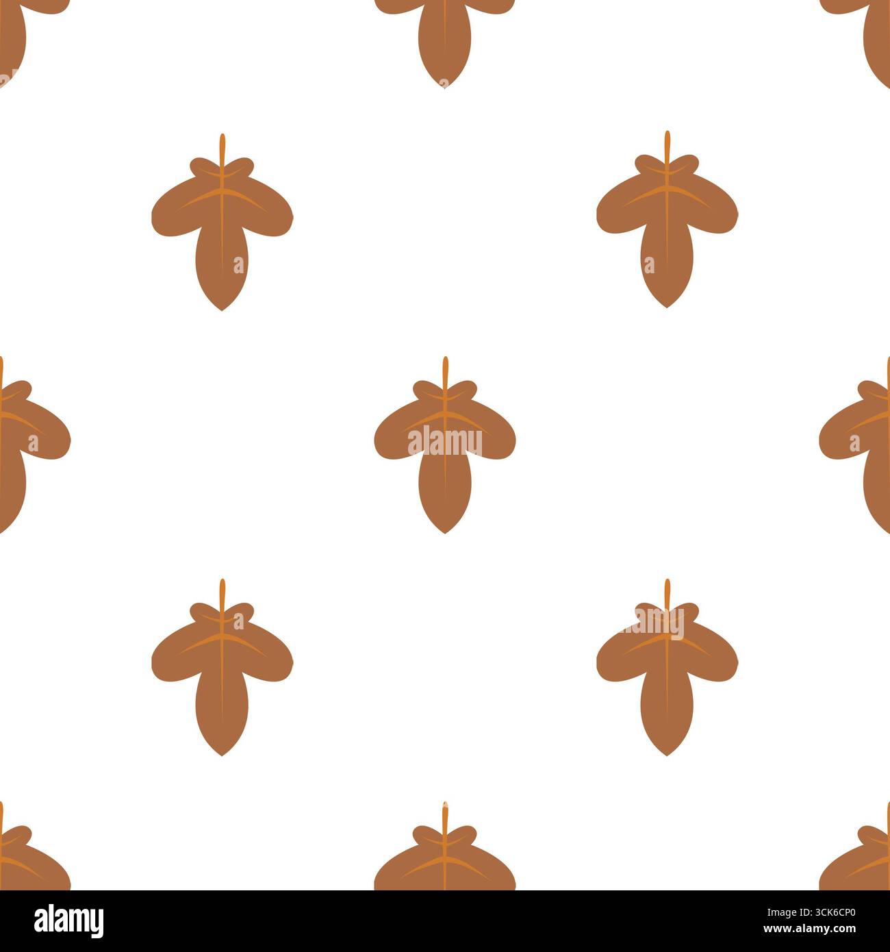 Simple seamless pattern on white background Stock Photo