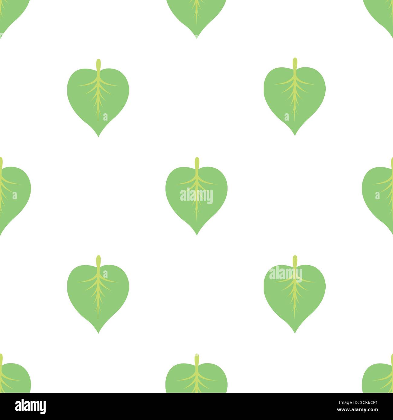 Simple seamless pattern on white background Stock Photo