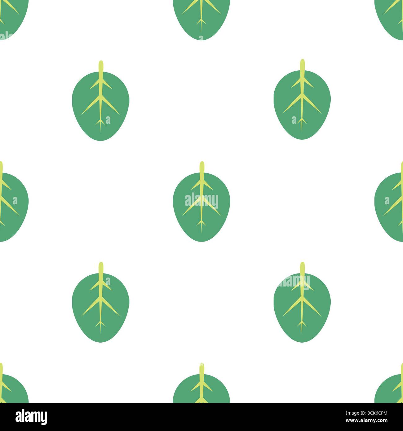Simple seamless pattern on white background Stock Photo