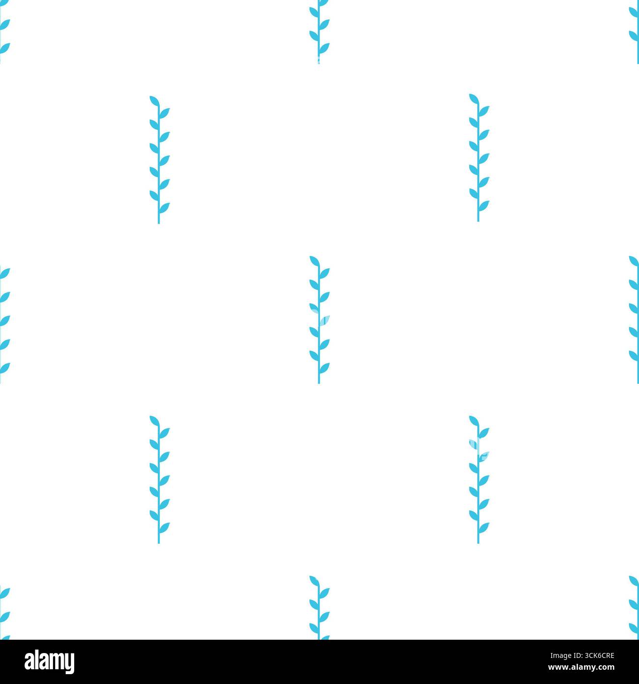 Simple seamless pattern on white background Stock Photo