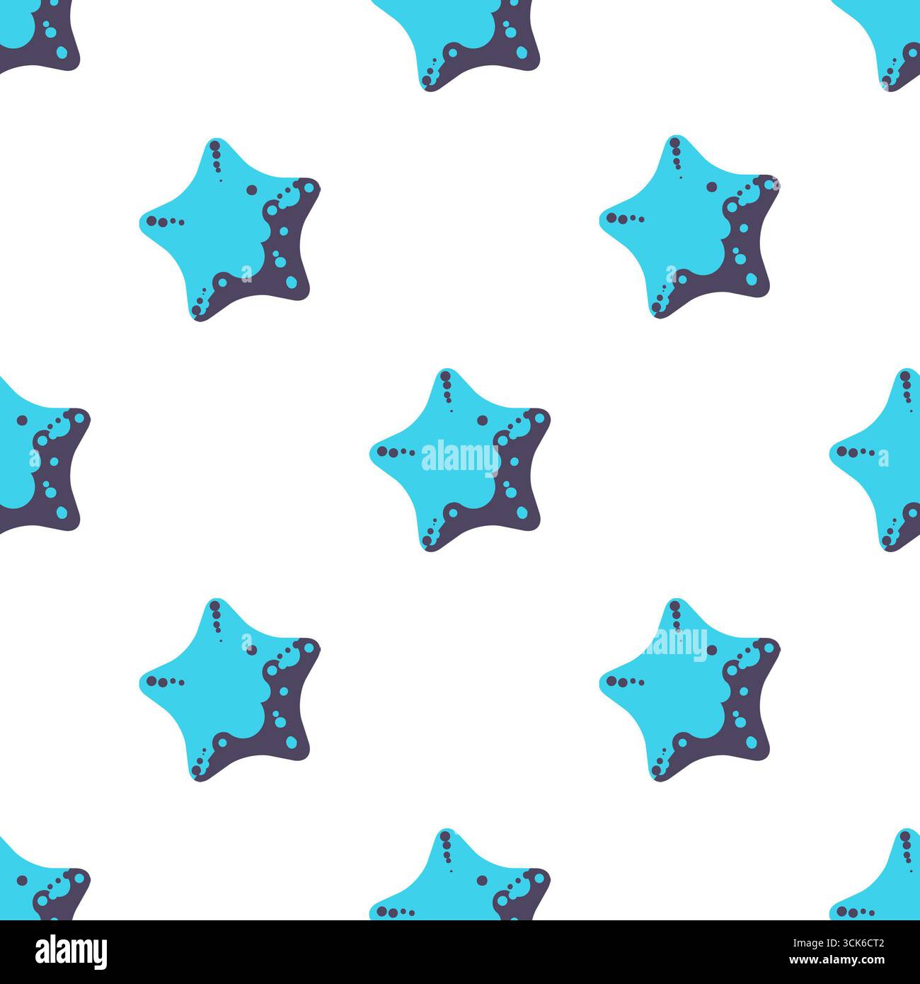 Simple seamless pattern on white background Stock Photo