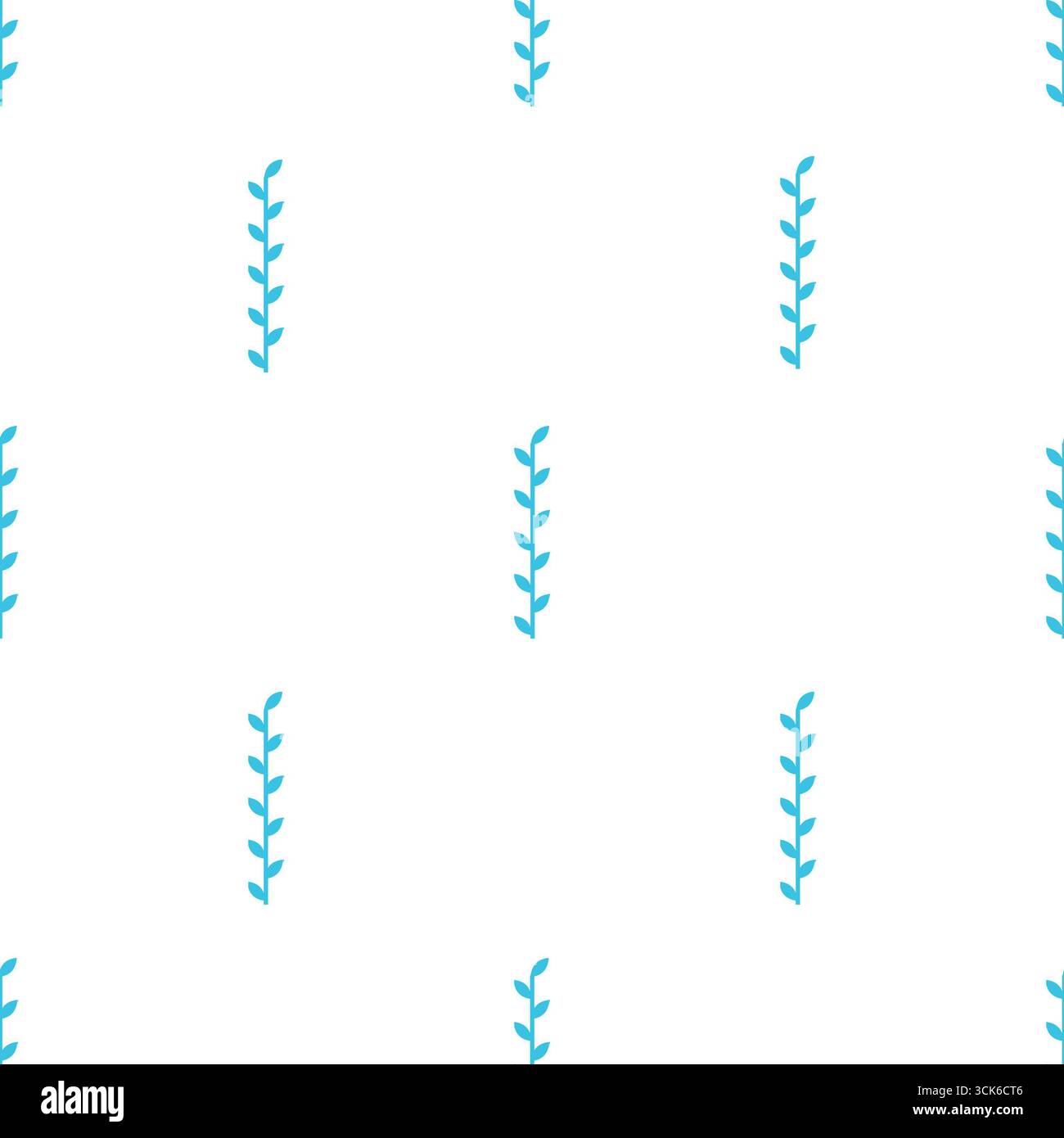 Simple seamless pattern on white background Stock Photo