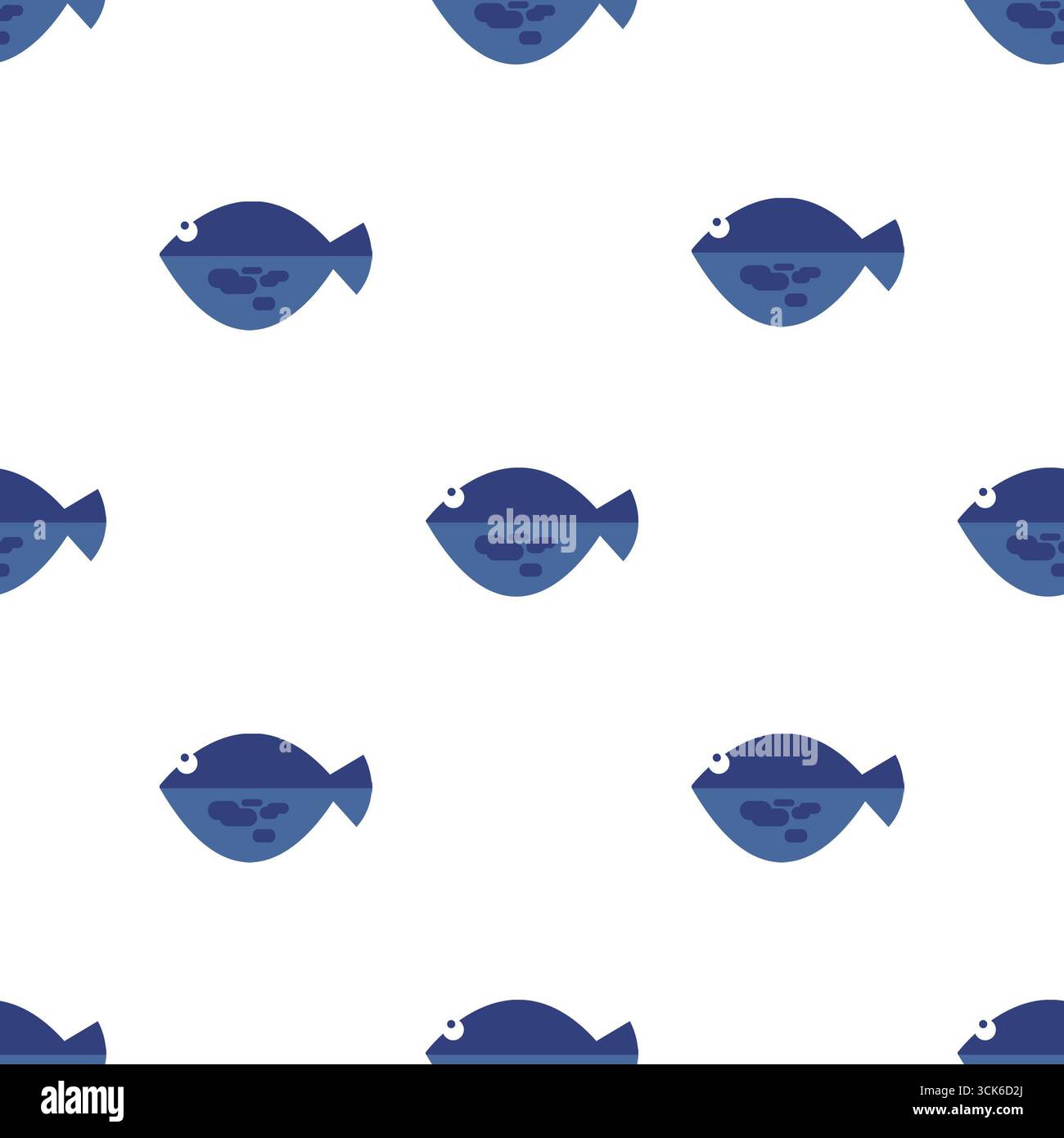 Simple seamless pattern on white background Stock Photo