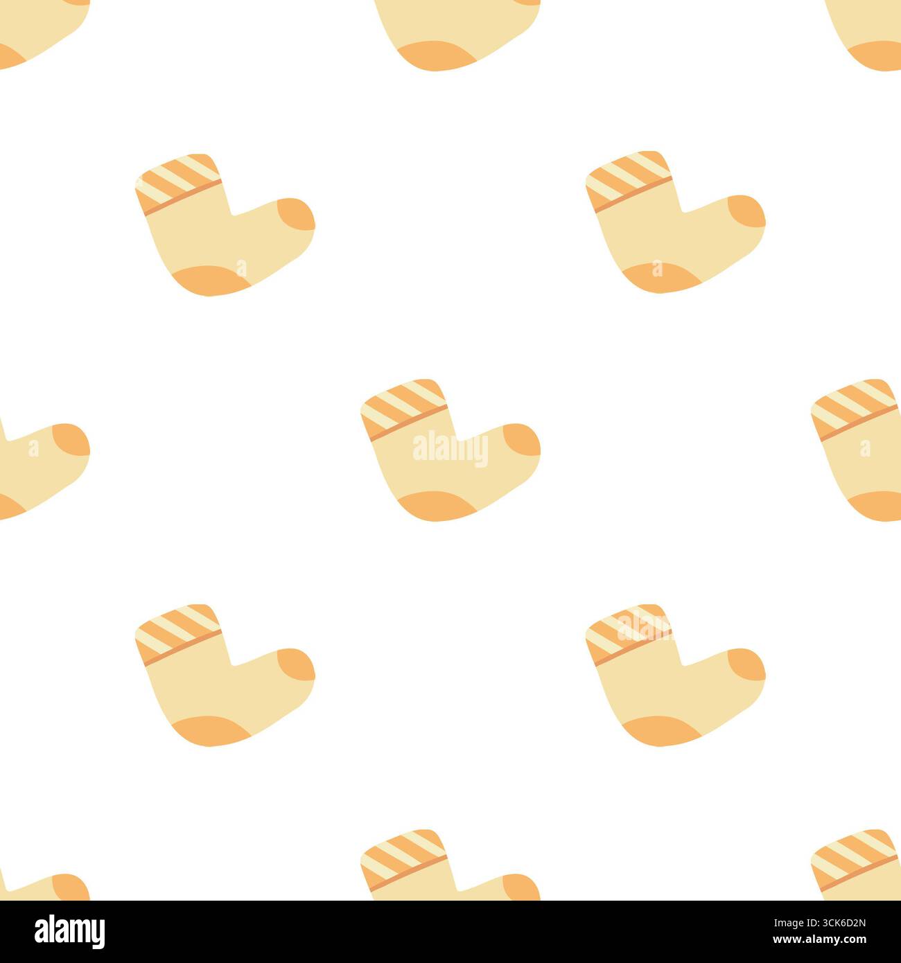 Simple seamless pattern on white background Stock Photo
