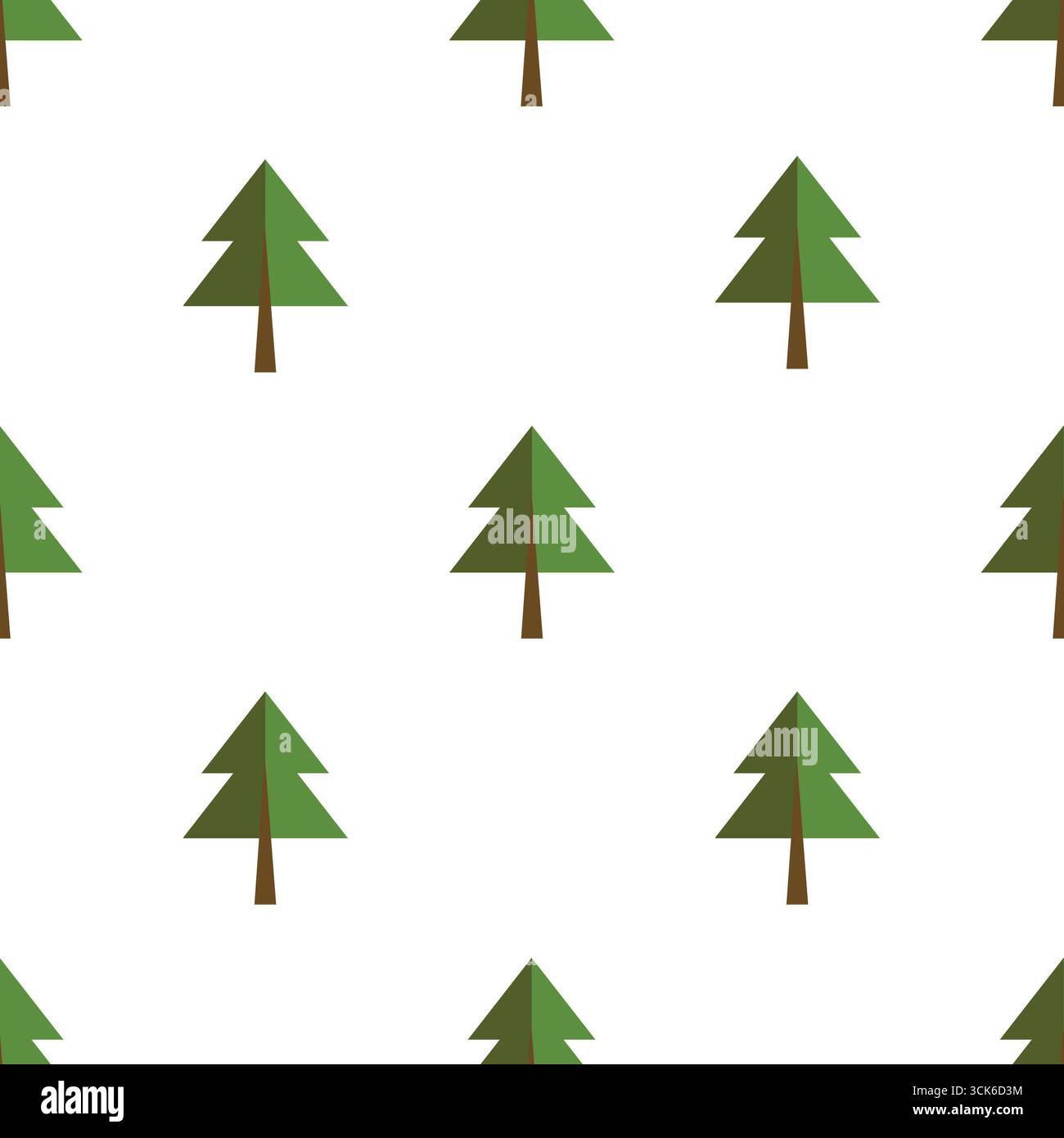 Simple seamless pattern on white background Stock Photo
