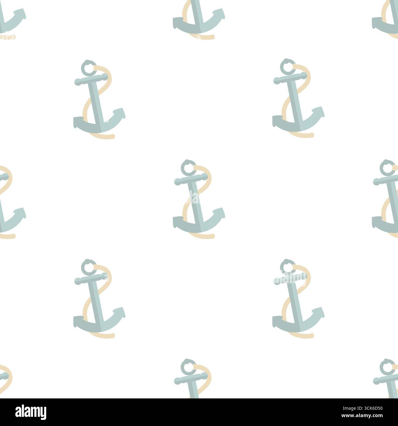 Simple seamless pattern on white background Stock Photo