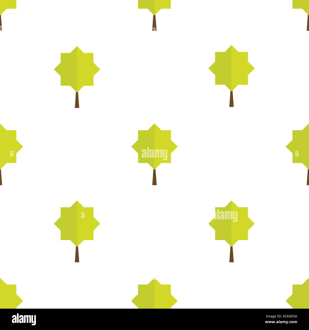 Simple seamless pattern on white background Stock Photo