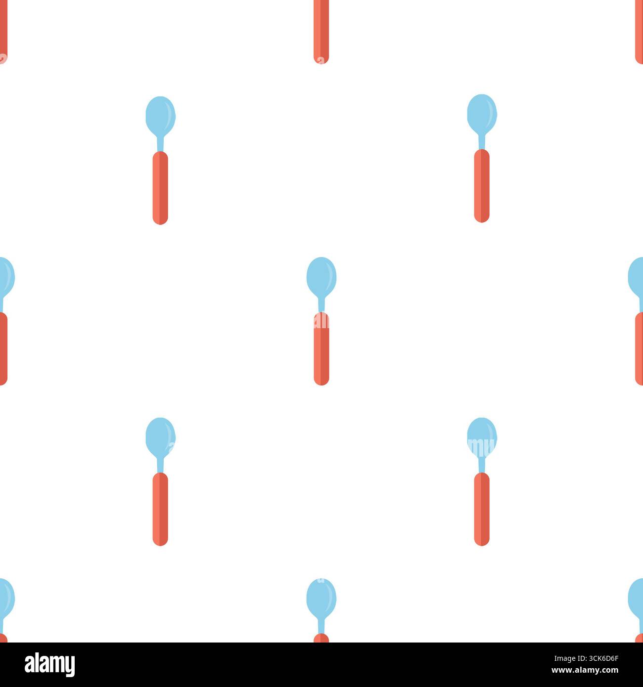 Simple seamless pattern on white background Stock Photo