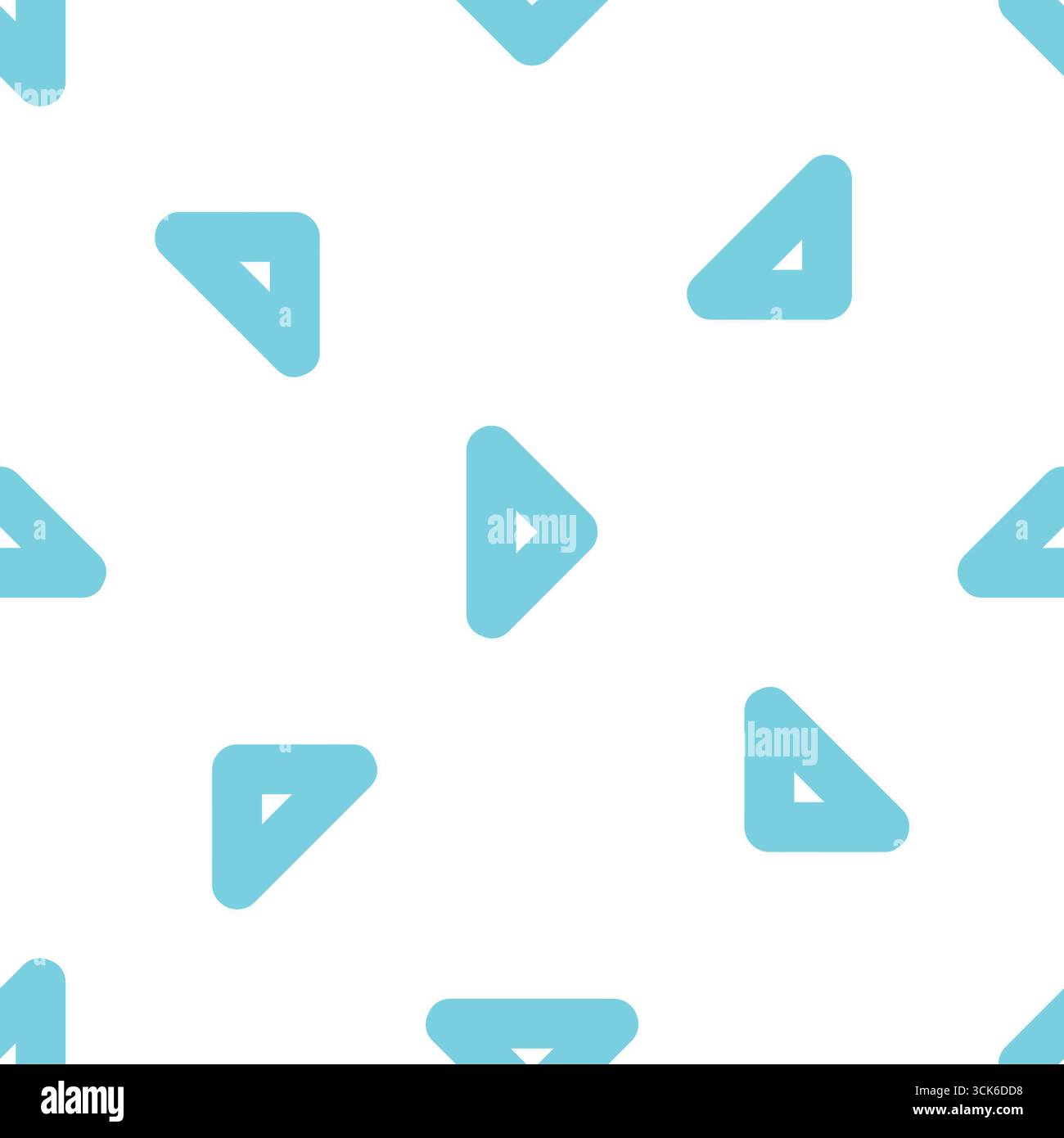 Simple seamless pattern on white background Stock Photo