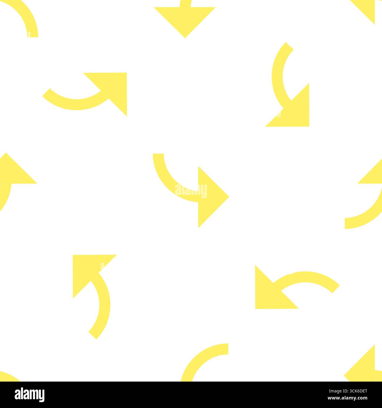 Simple seamless pattern on white background Stock Photo