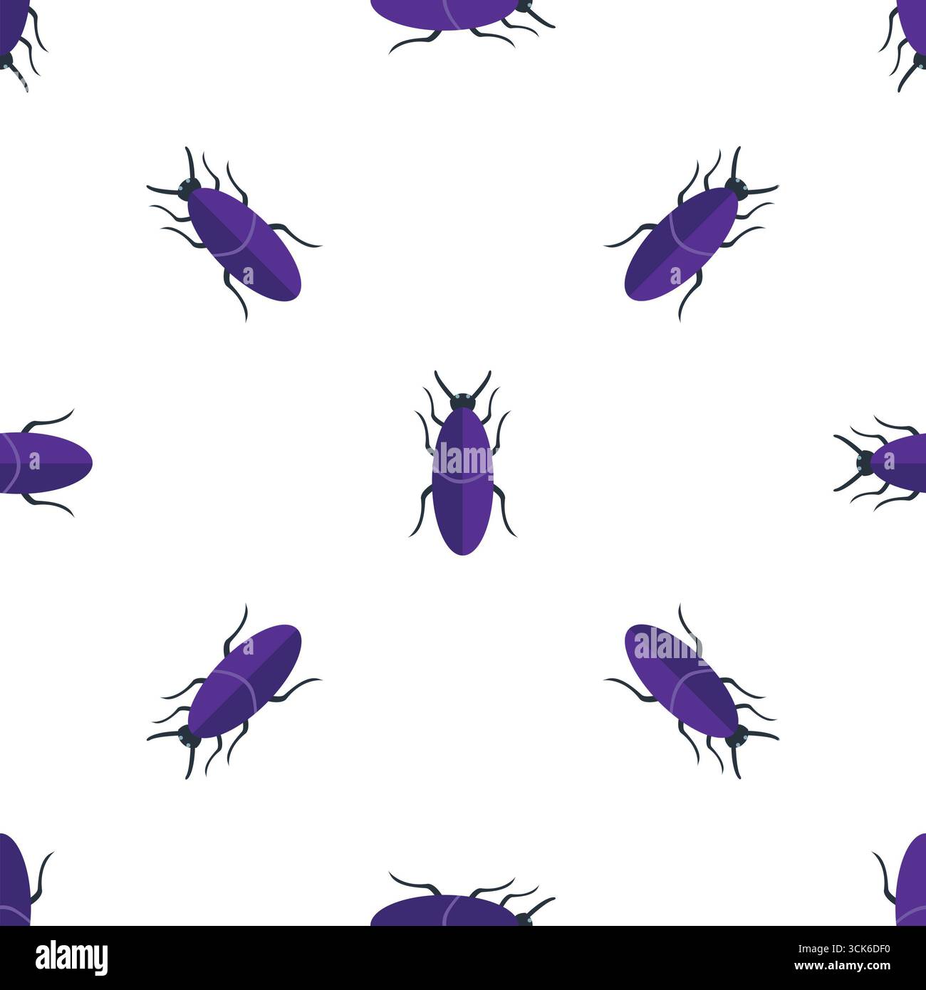 Simple seamless pattern on white background Stock Photo