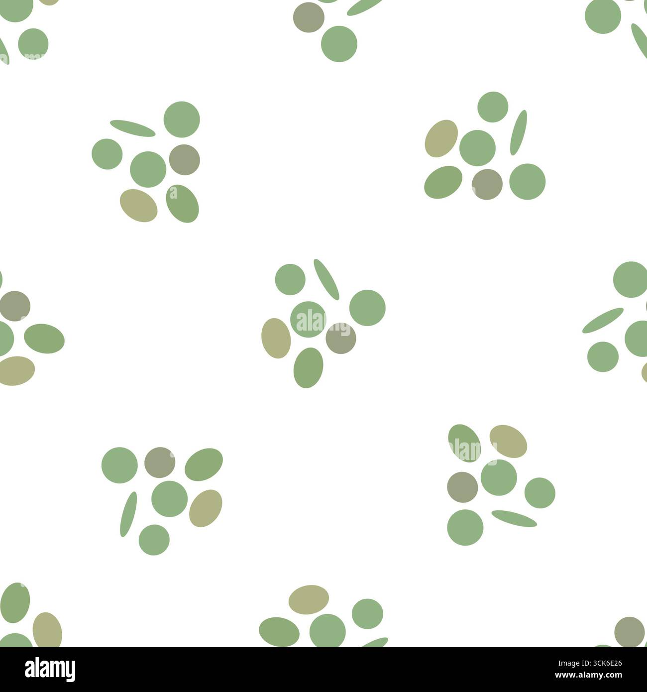 Ordinary seamless pattern for daily use goods. Stock Photo