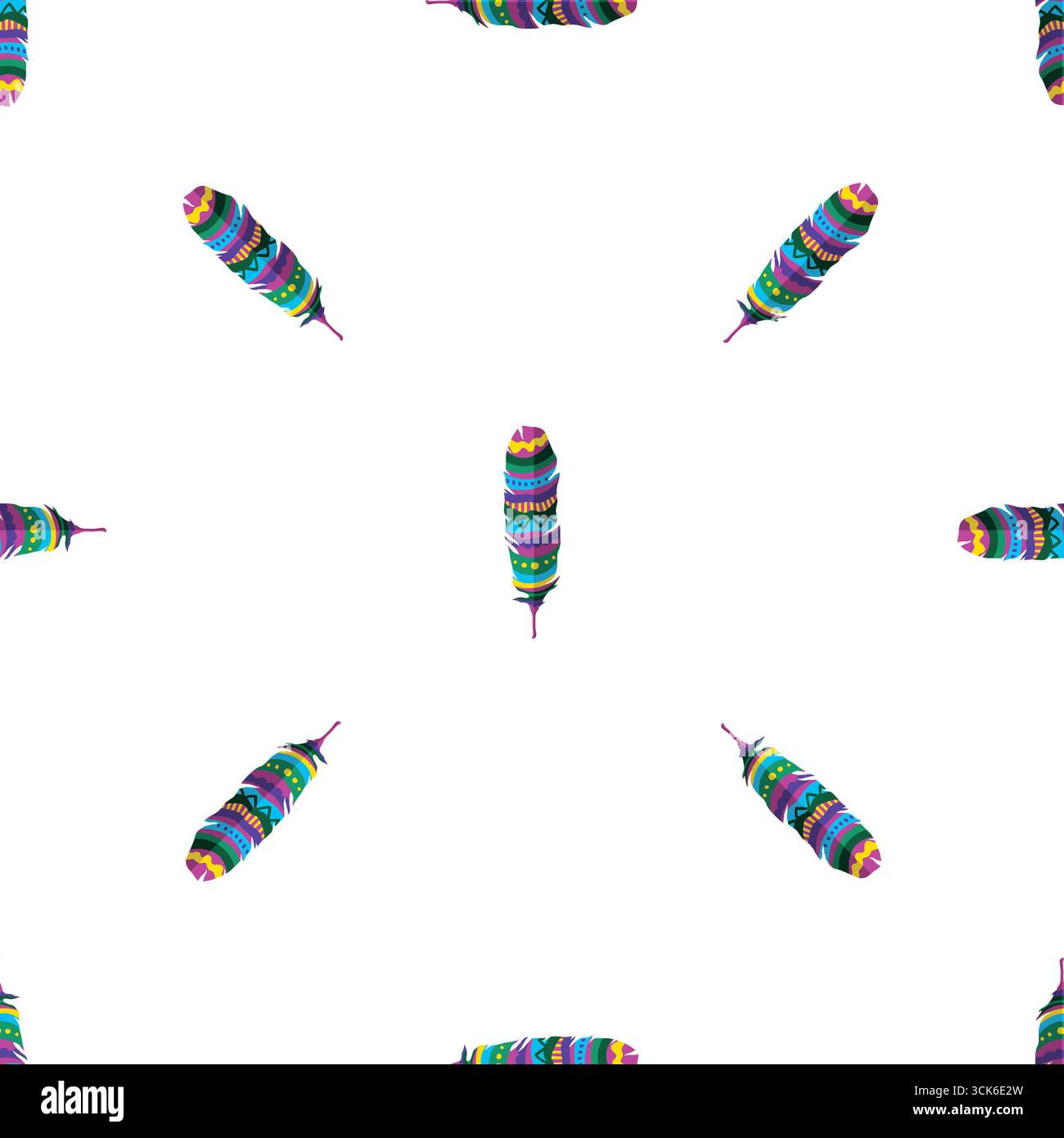 Ordinary seamless pattern for daily use goods. Stock Photo