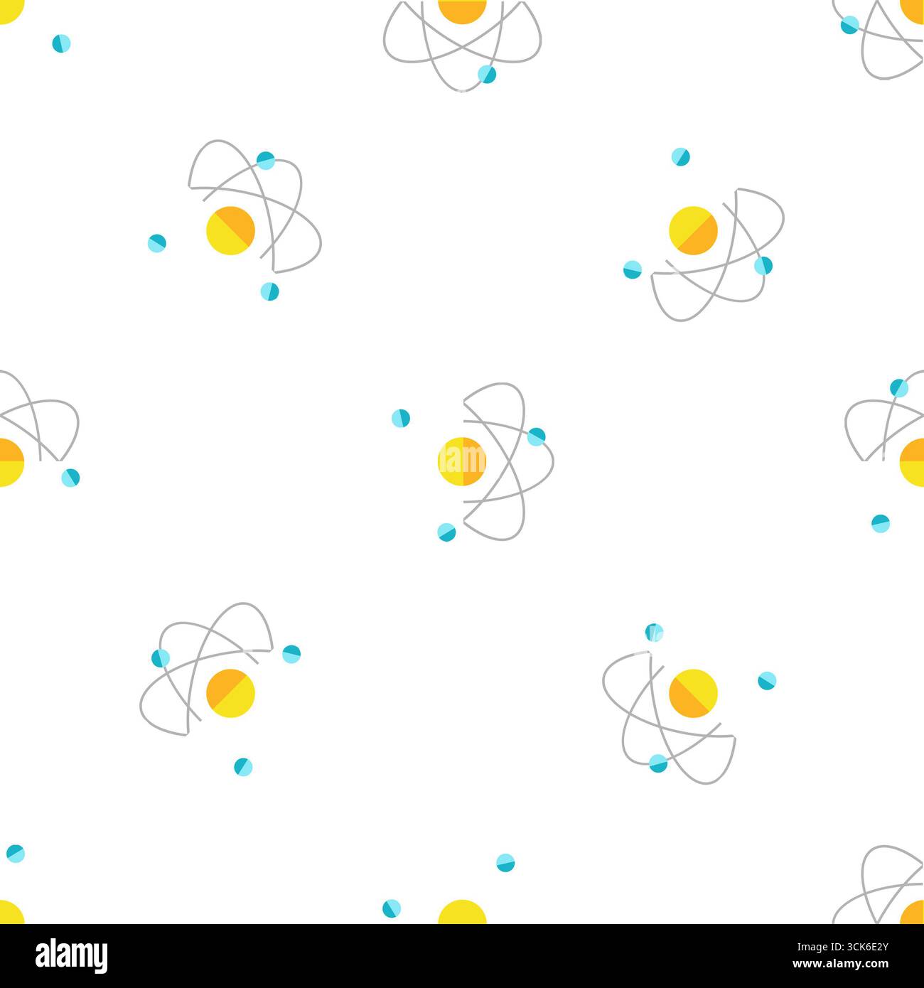 Ordinary seamless pattern for daily use goods. Stock Photo