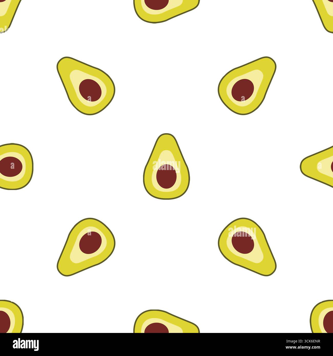 Ordinary seamless pattern for daily use goods. Stock Photo