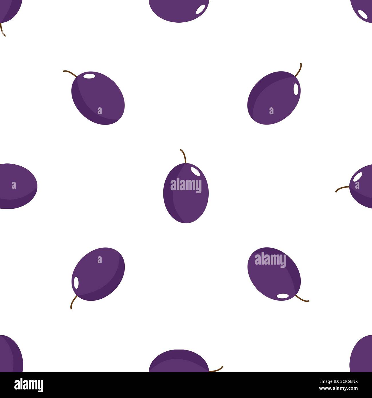 Ordinary seamless pattern for daily use goods. Stock Photo