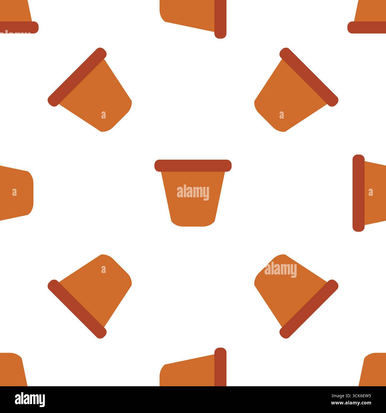 Ordinary seamless pattern for daily use goods. Stock Photo