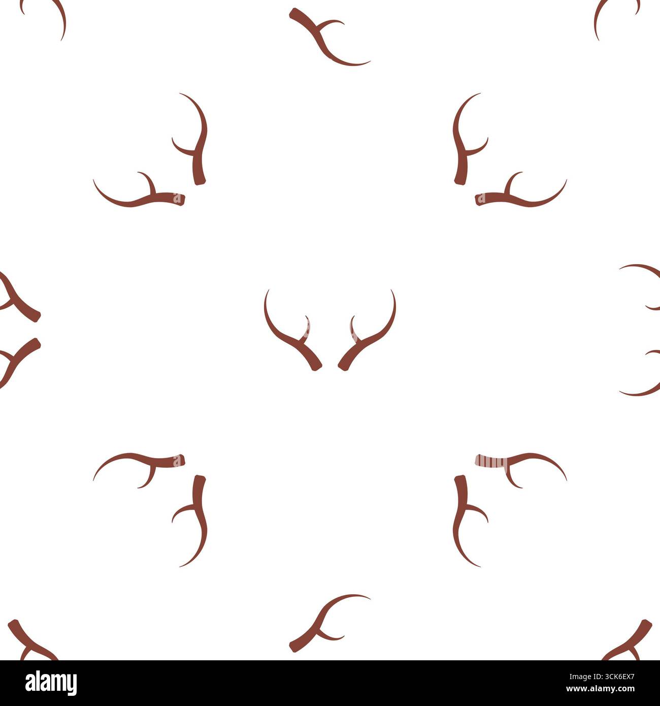 Ordinary seamless pattern for daily use goods. Stock Photo