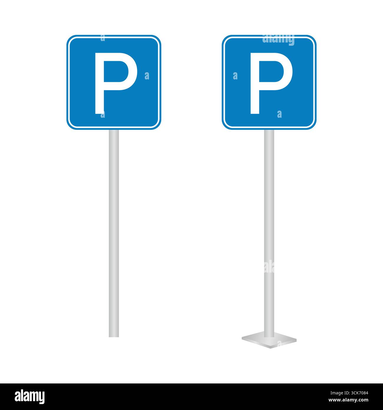 Parking Lots Sign or Parking Symbol in Parking Concept. Vector ...