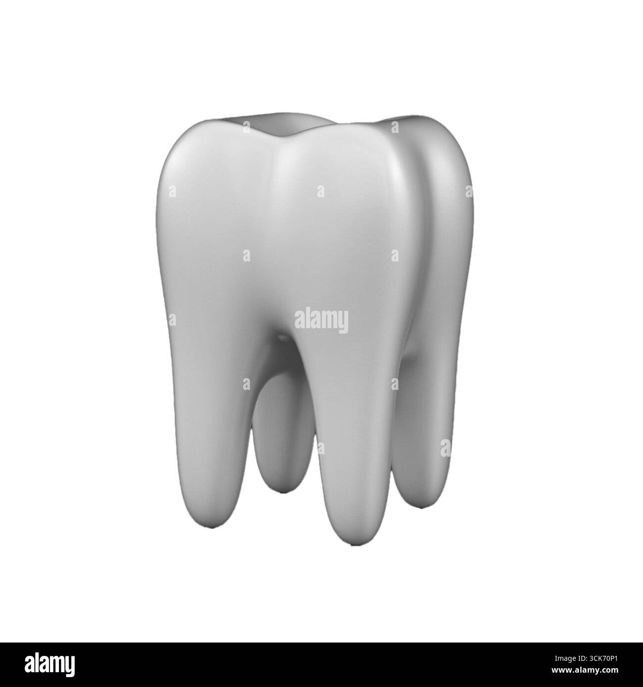 Tooth Representation 3d tooth structure Black and White Stock Photos & Images - Alamy