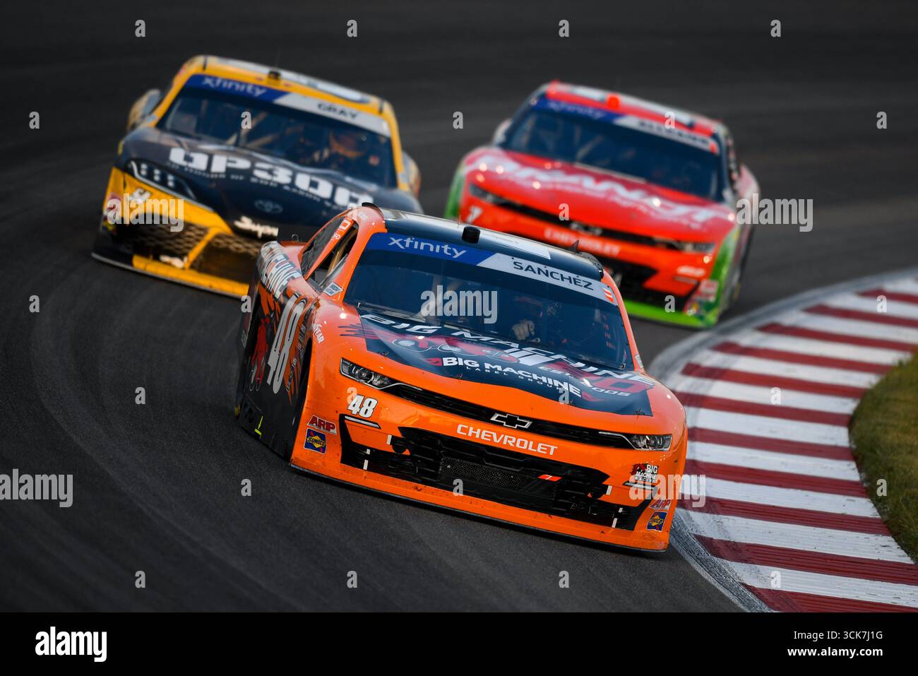 MADISON, IL - SEPTEMBER 06: Nicholas Sanchez (#48 Big Machine Racing ...