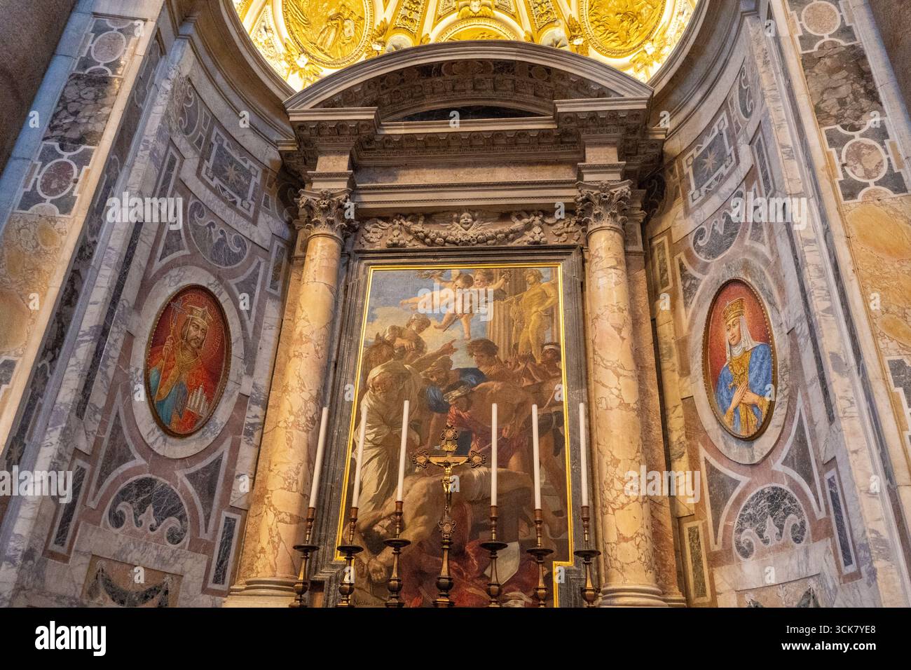 Mosaic in Vatican of Ukrainian Volodymyr the Great and Princess Olga ...