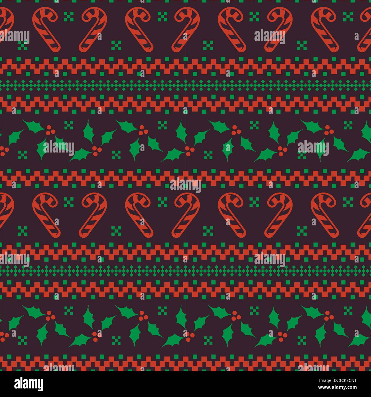Sweet seamless pattern Stock Vector