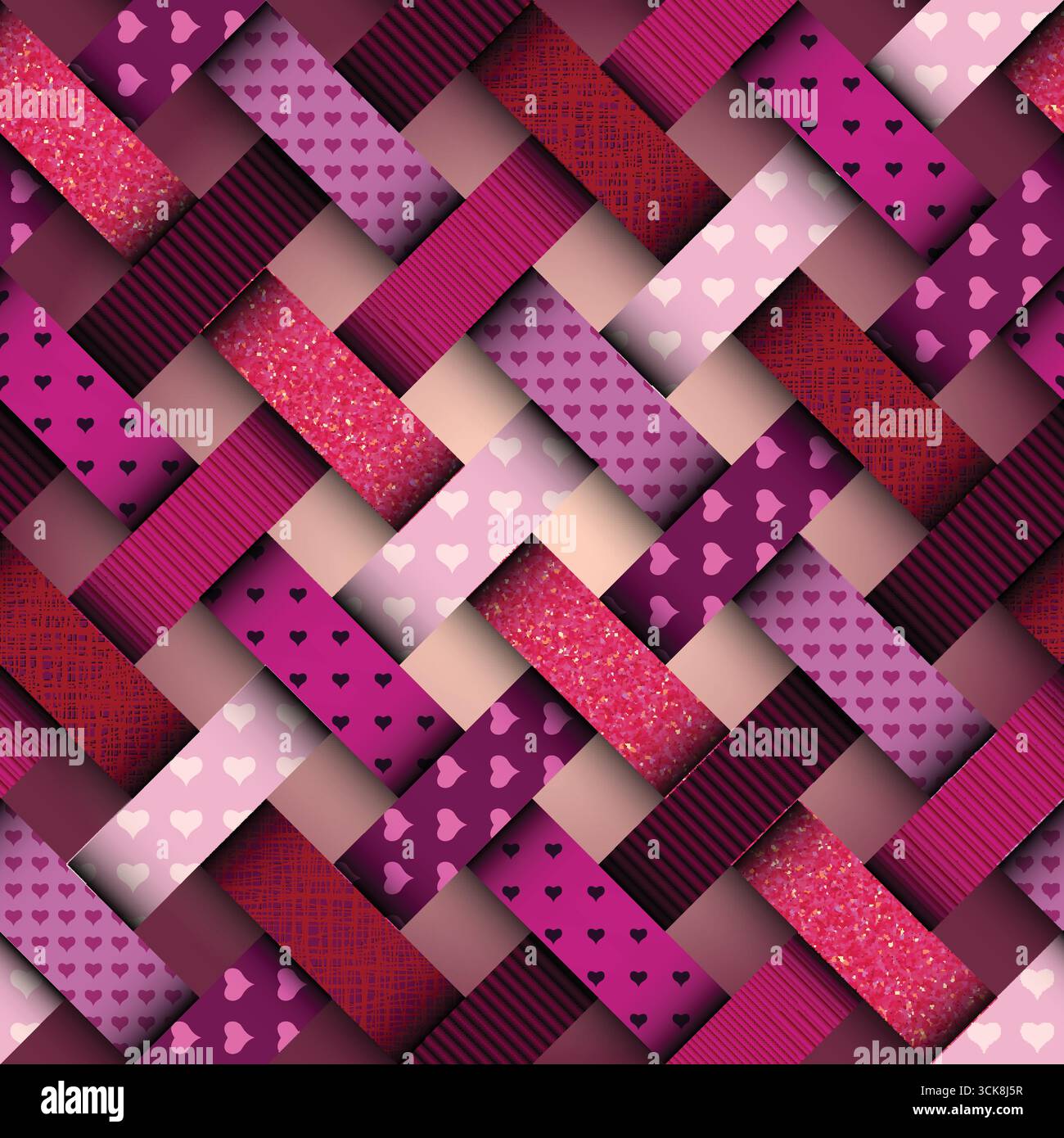 Sweet seamless pattern Stock Vector