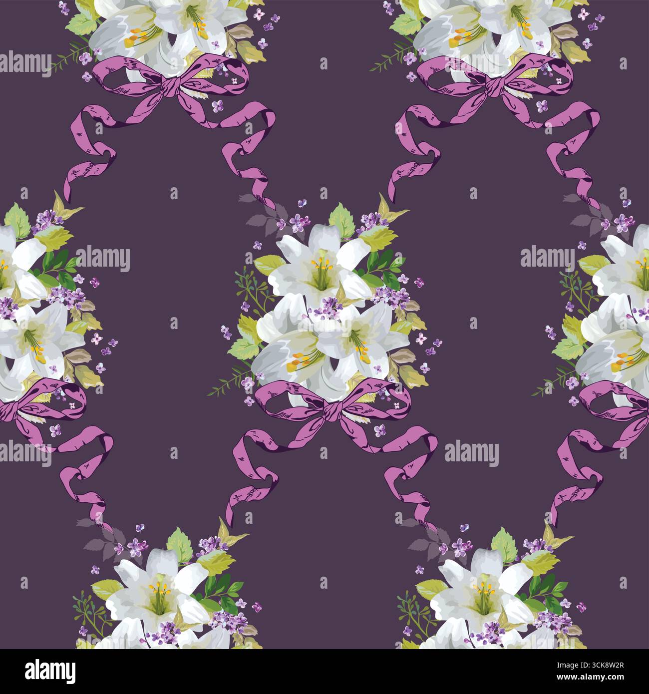 Seamless pattern with ordinary style Stock Vector