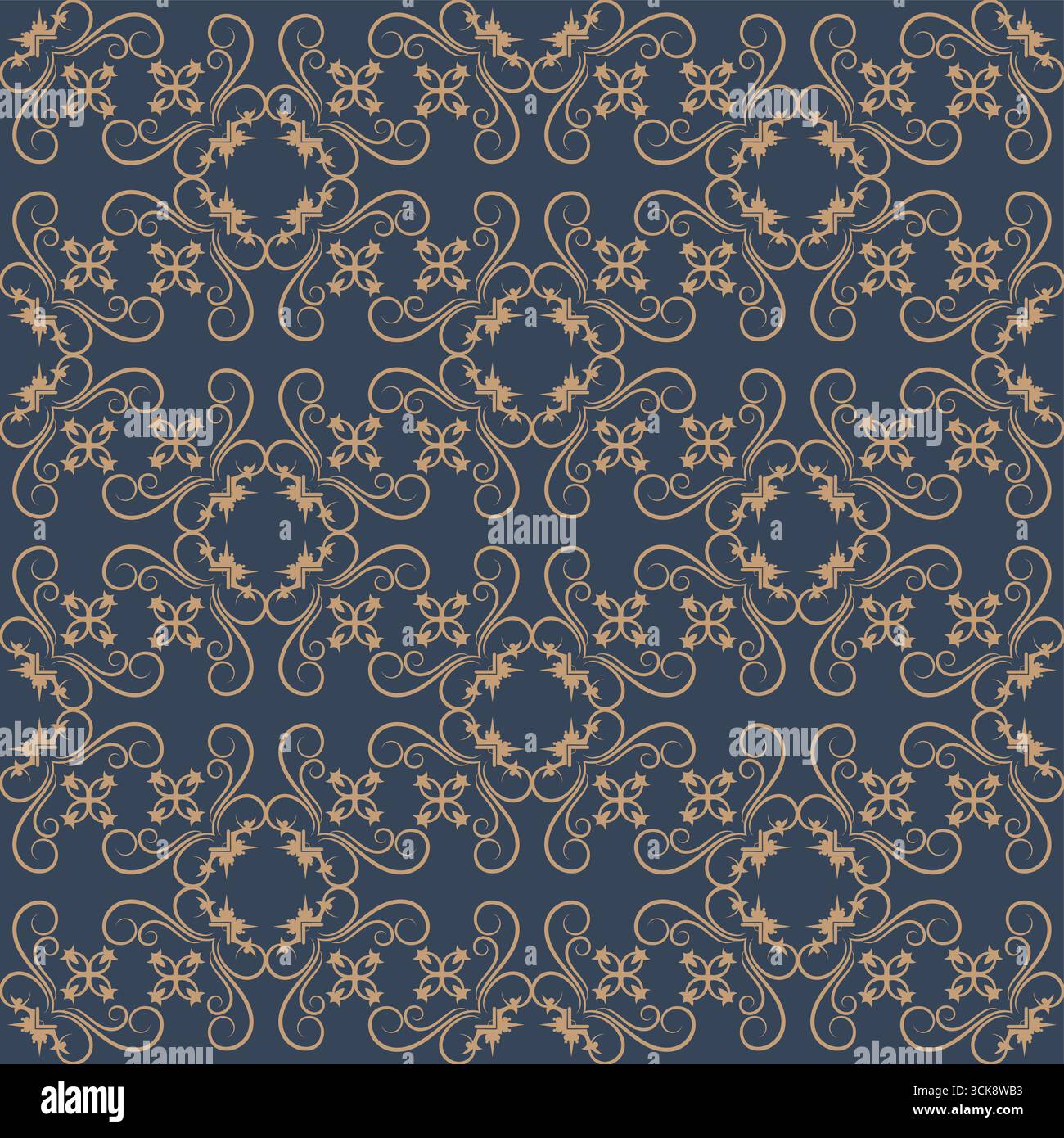 Seamless pattern with ordinary style Stock Vector