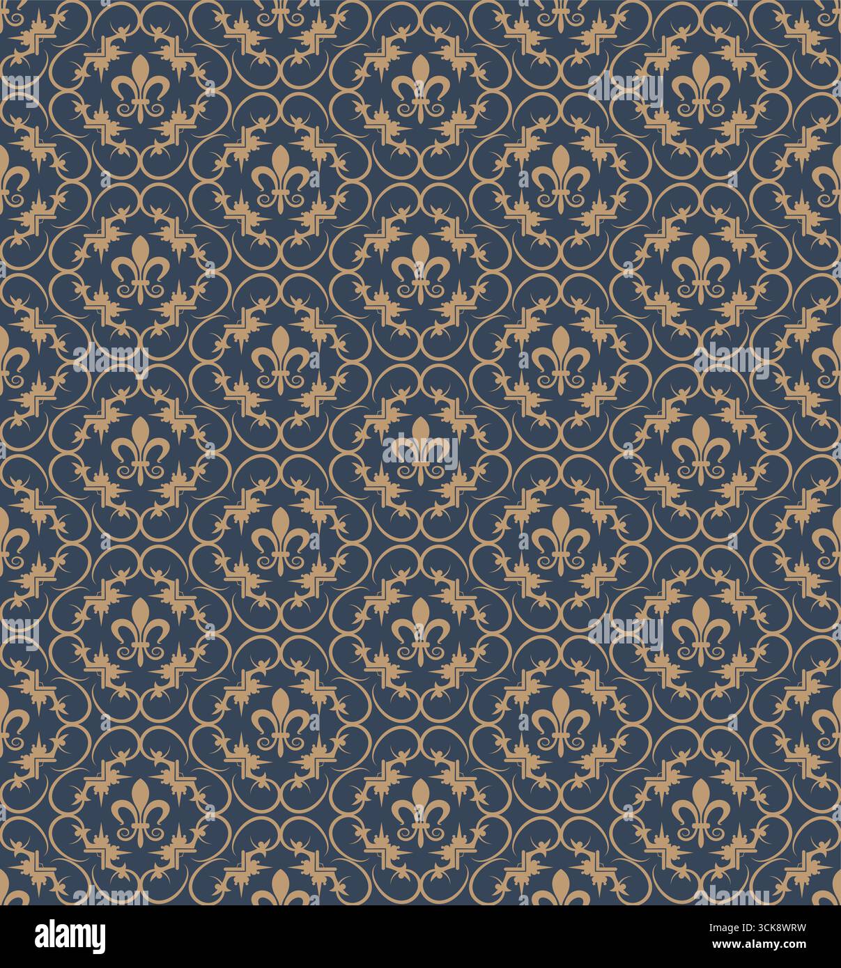 Seamless pattern with ordinary style Stock Vector