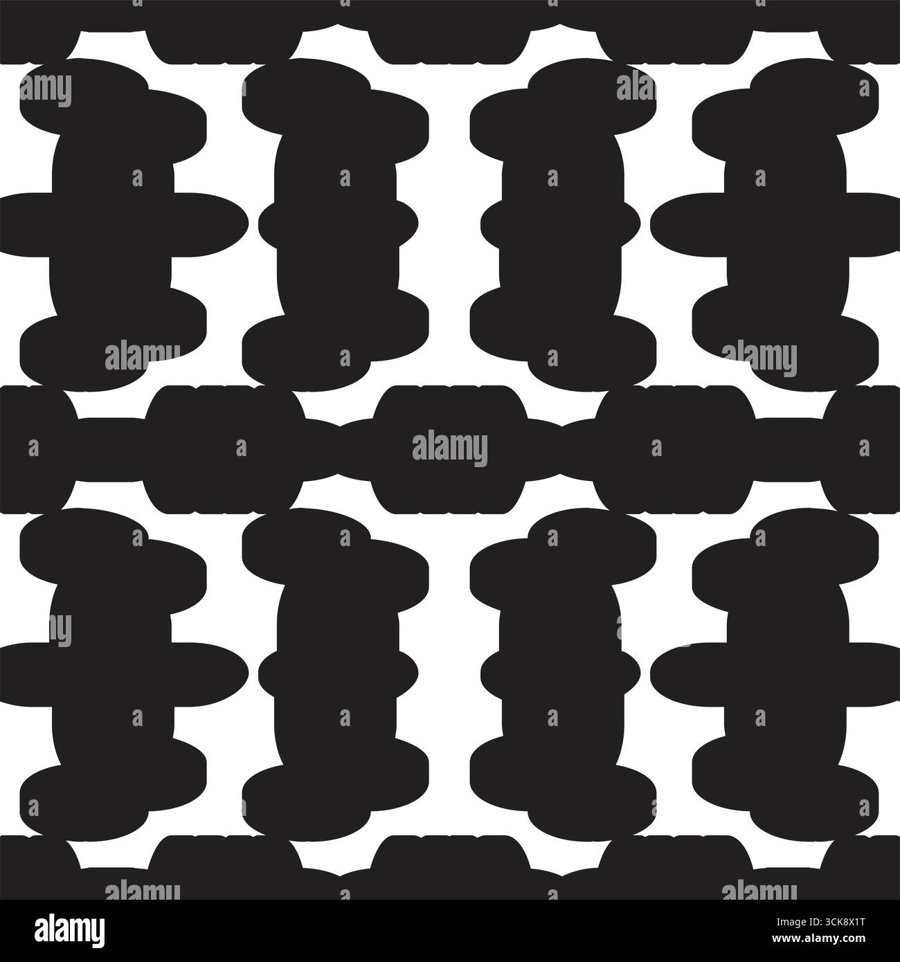 Seamless pattern with ordinary style Stock Vector