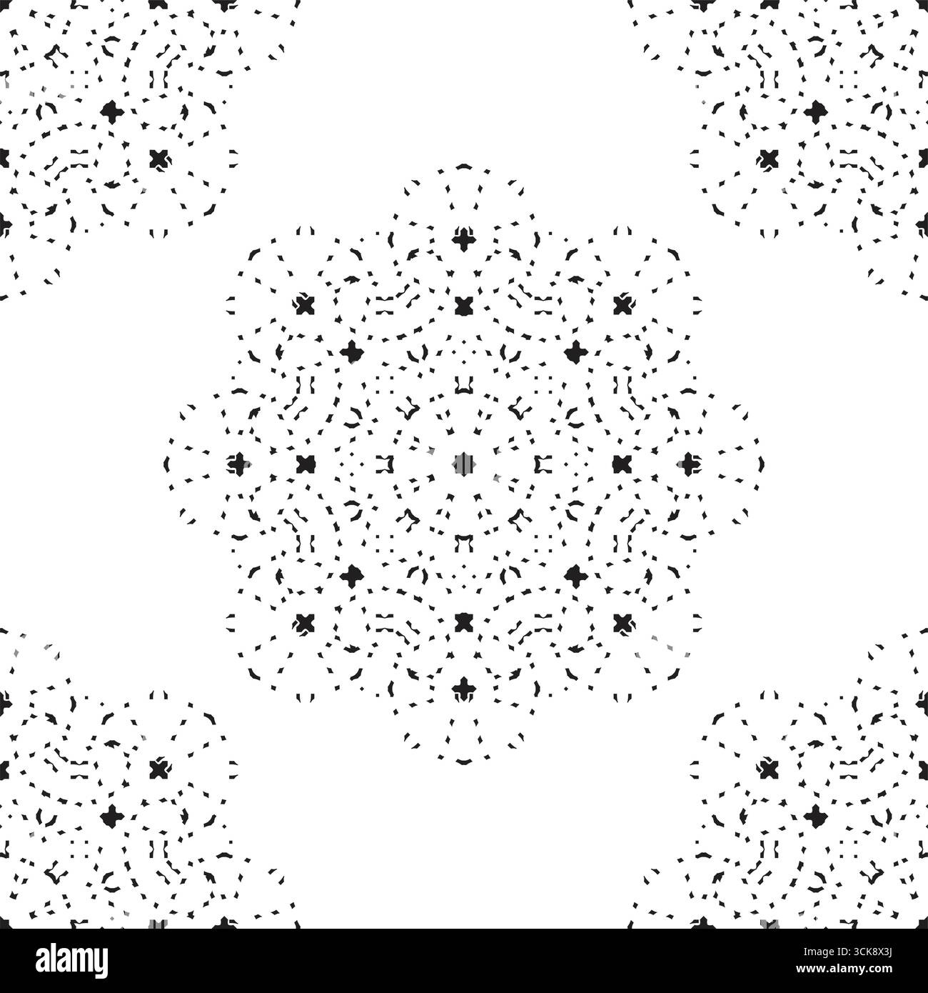 Seamless pattern with ordinary style Stock Vector