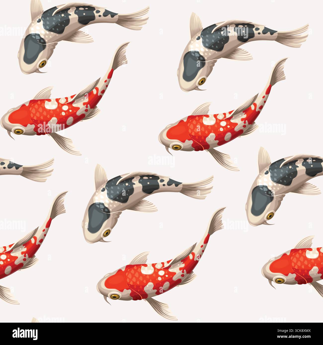 Seamless pattern with ordinary style Stock Vector