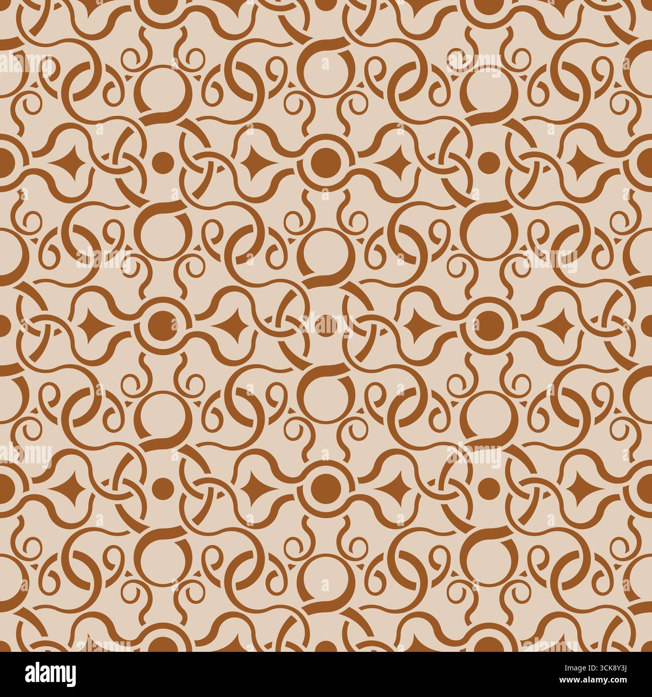 Seamless pattern with ordinary style Stock Vector