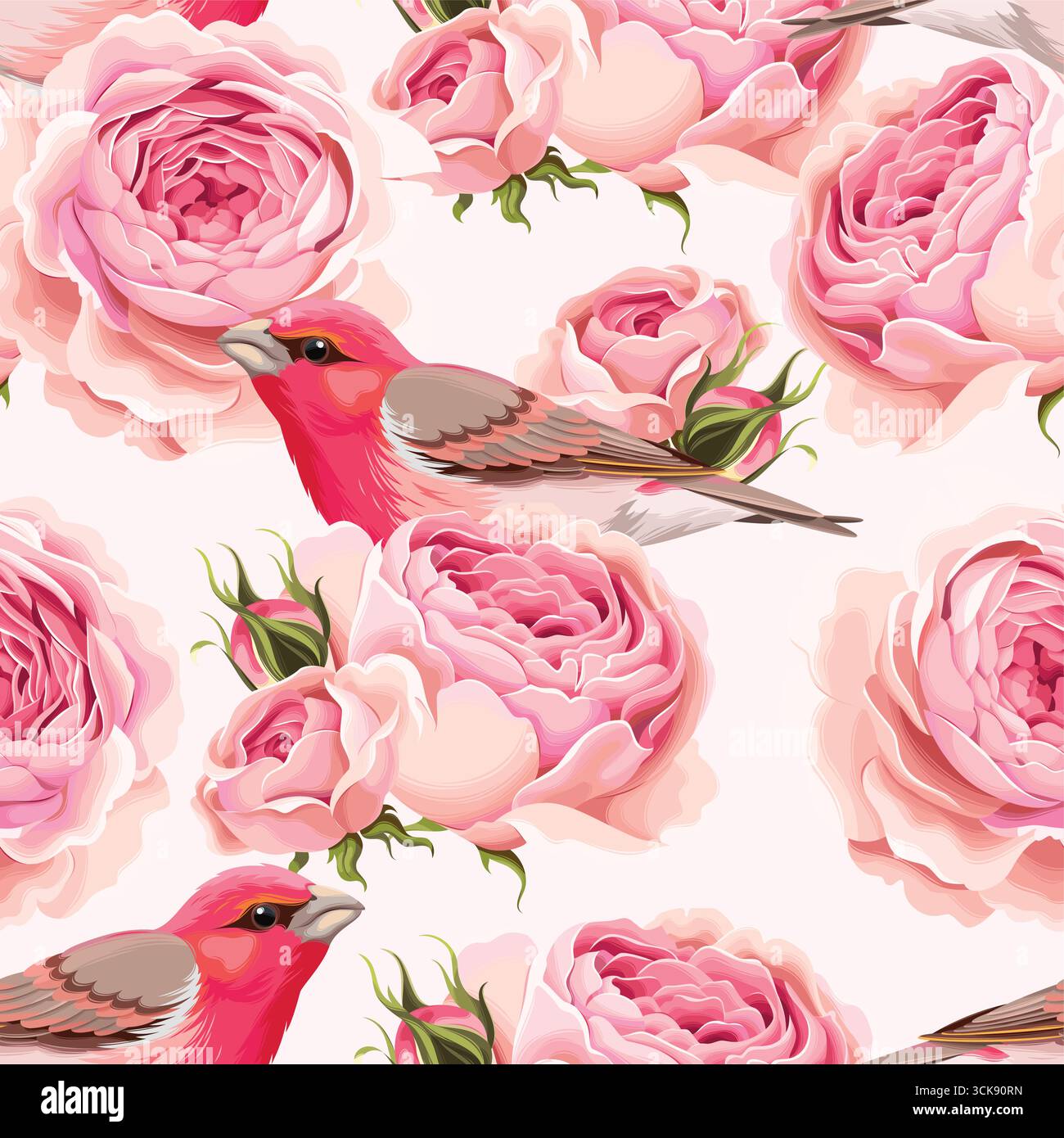 Beautiful seamles pattern Stock Vector