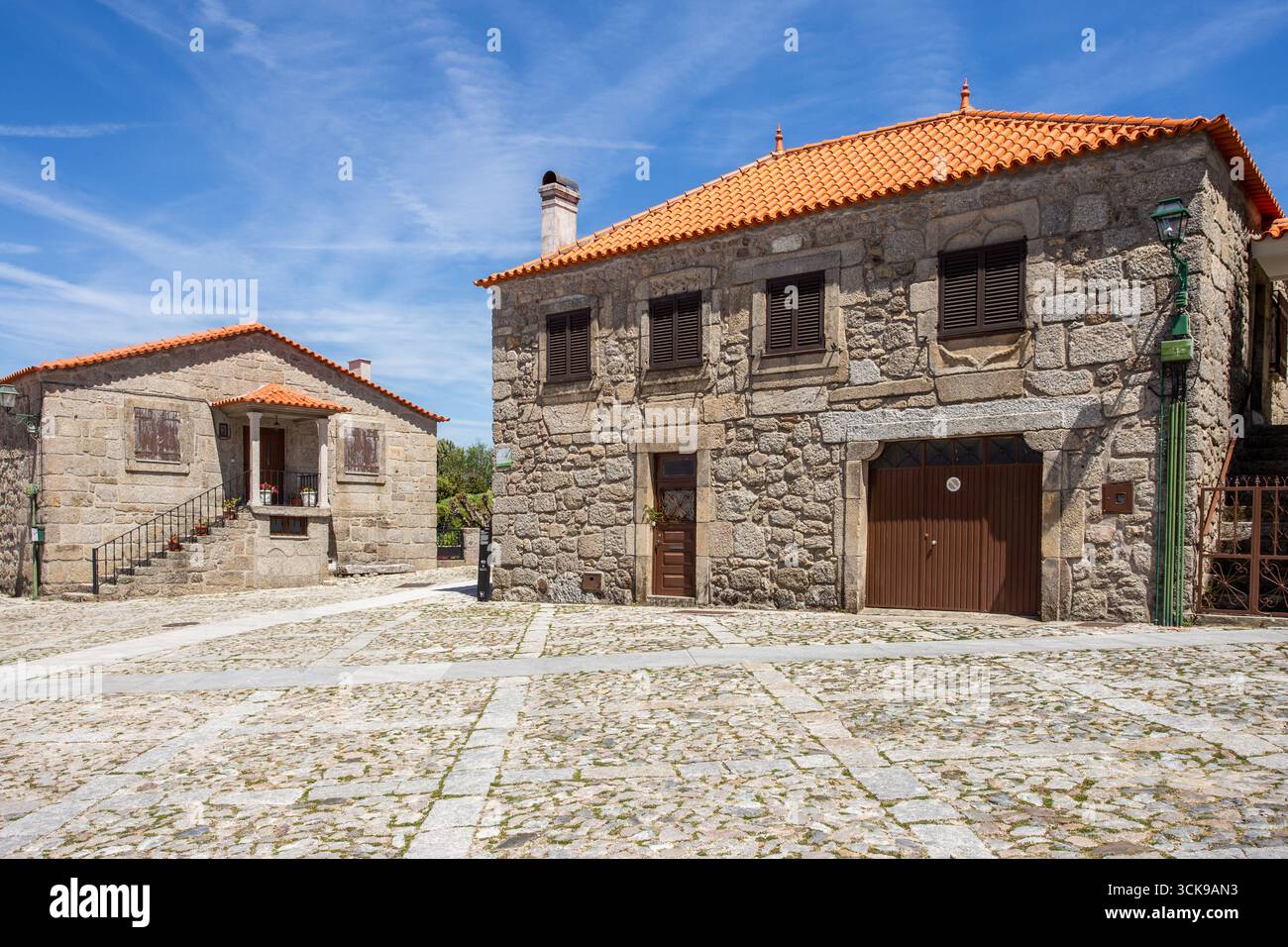 The Portuguese village of  Folgosinho Portugal Stock Photo