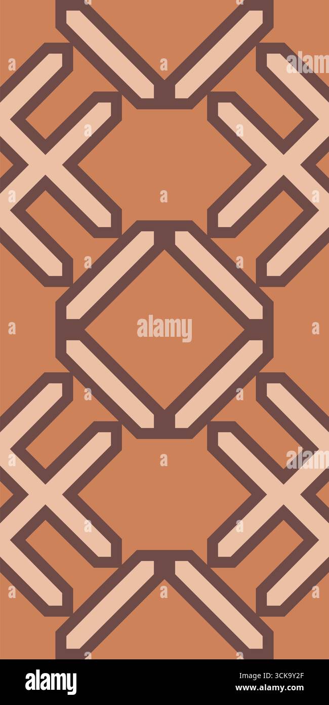 Simply modern seamless pattern Stock Vector