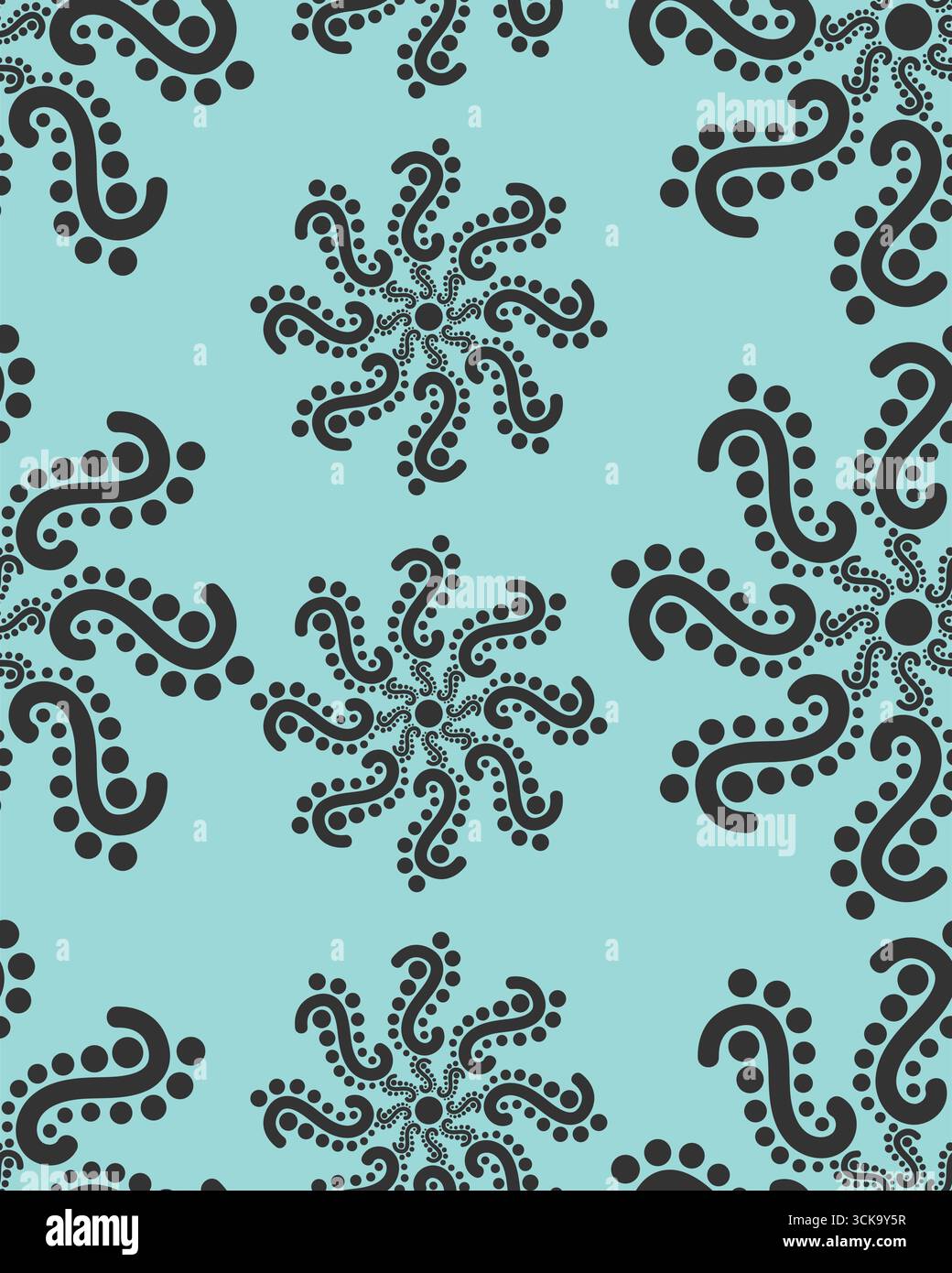 Simply modern seamless pattern Stock Vector