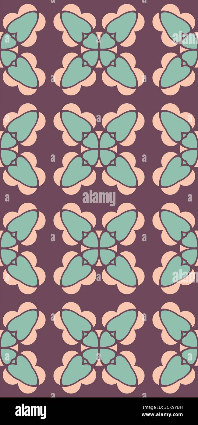 Simply modern seamless pattern Stock Vector