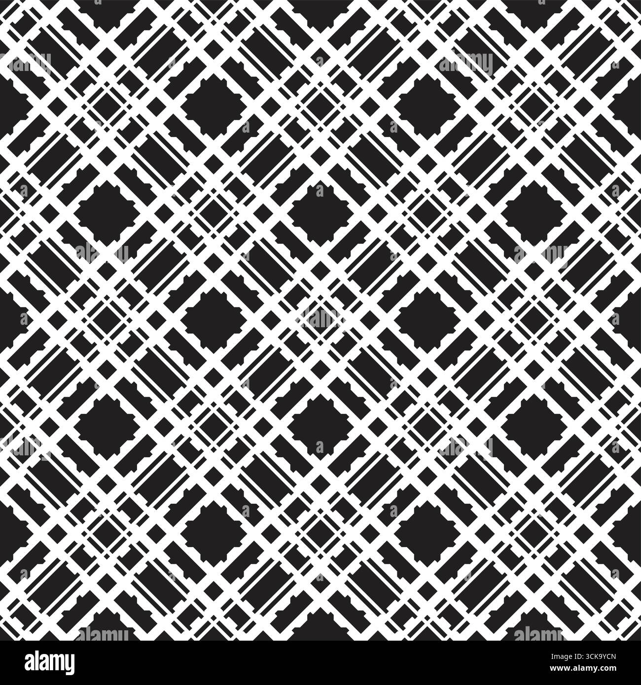 Simply modern seamless pattern Stock Vector